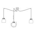 Emibig Emibig KRU 3 BLACK - Scandinavische hanglamp voor elke ruimte