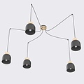Emibig Emibig KRU 5 BLACK - Scandinavische hanglamp voor elke ruimte