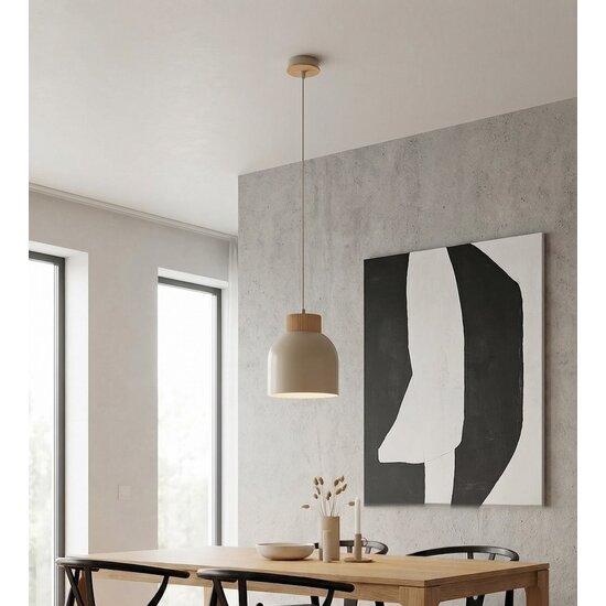 Emibig Emibig VIGO 1 MOKKA - Lampe suspendue scandinave pour tous les espaces