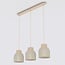 Emibig Emibig VIGO 3 MOKKA - Lampe suspendue scandinave pour tous les espaces