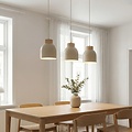 Emibig Emibig VIGO 3 MOKKA - Scandinavian pendant lamp for any space