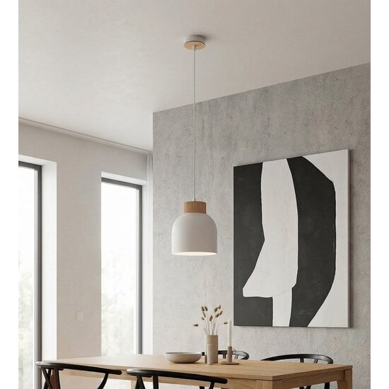 Emibig Emibig VIGO 1 WHITE - Lampe suspendue scandinave pour un look moderne