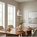 Emibig Emibig VIGO 1 WHITE - Scandinavische hanglamp voor een moderne uitstraling