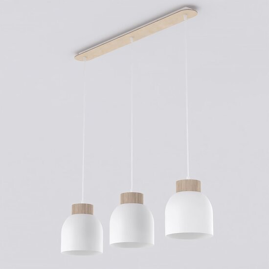 Emibig Emibig VIGO 3 WHITE - Scandinavian pendant lamp for any space