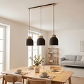 Emibig Emibig VIGO 3 BLACK - Stylish Scandinavian pendant lamp for any space