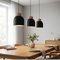 Emibig Emibig VIGO 3 BLACK - Stijlvolle Scandinavische hanglamp voor elke ruimte