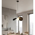 Emibig Emibig RITUAL 1L BLACK - Lámpara colgante moderna para cualquier espacio