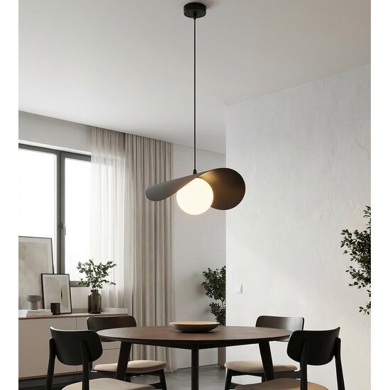 Emibig Emibig RITUAL 1M BLACK - Lampe suspendue moderne pour un éclairage stylé