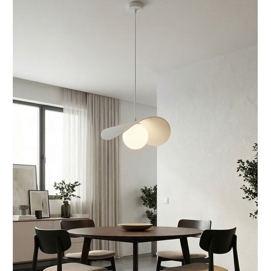 Emibig Emibig RITUAL 1M WHITE - Moderne Pendelleuchte für stilvolle Beleuchtung