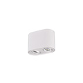 Trio Lighting Spot de plafond duo orientable rond 2xGU10 blanc mat - Solution d'éclairage idéale pour chaque pièce