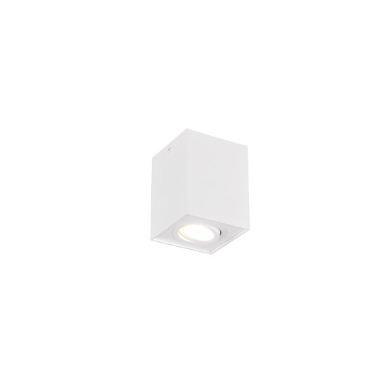 Trio Lighting Tight rotatable single ceiling spot 1xGU10 white - Ideal for modern interiors