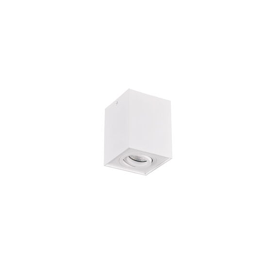Trio Lighting Strakke draaibare single plafondspot 1xGU10 wit - Perfect voor moderne ruimtes
