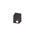 Trio Lighting Eleganter, mattschwarzer, drehbarer einzelner Deckenspot 1xGU10 - Ideal für moderne Innenräume