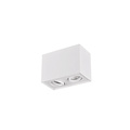 Trio Lighting Aplique de techo dúo ajustable GU10 blanco elegante - Ideal para una iluminación estilosa en cualquier habitación