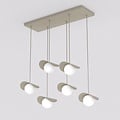 Emibig Emibig RITUAL 6 MOKKA - Moderne hanglamp voor sfeervolle verlichting