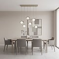 Emibig Emibig RITUAL 6 MOKKA - Lámpara colgante moderna para una iluminación elegante