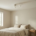 Emibig Emibig SOPRA 2 MOKKA OPAL - Moderne plafondlamp voor sfeervolle verlichting