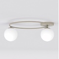 Emibig Emibig SOPRA 2 MOKKA OPAL - Modern ceiling lamp for stylish lighting