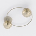 Emibig Emibig SOPRA 2 MOKKA AMBER - Moderne Deckenlampe für stilvolle Beleuchtung
