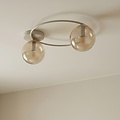 Emibig Emibig SOPRA 2 MOKKA AMBER - Modern ceiling lamp for stylish lighting