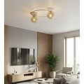 Emibig Emibig SOPRA 2 MOKKA AMBER - Plafonnier moderne pour un éclairage élégant