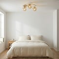Emibig Emibig SOPRA 3 MOKKA AMBER - Modern ceiling lamp for stylish lighting