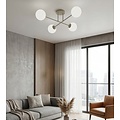 Emibig Emibig ROMA 4 MOKKA OPAL - Plafonnier moderne pour un éclairage élégant