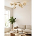 Emibig Emibig ROMA 6 MOKKA AMBER - Plafonnier moderne pour un éclairage stylé