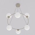 Emibig Emibig AZURA 6 MOKKA OPAL - Elegant pendant lamp for any space