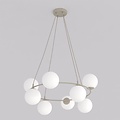 Emibig Emibig AZURA 8 MOKKA OPAL - Elegant pendant lamp for any space