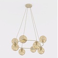 Emibig Emibig AZURA 8 MOKKA AMBER - Elegante Pendelleuchte für jeden Raum