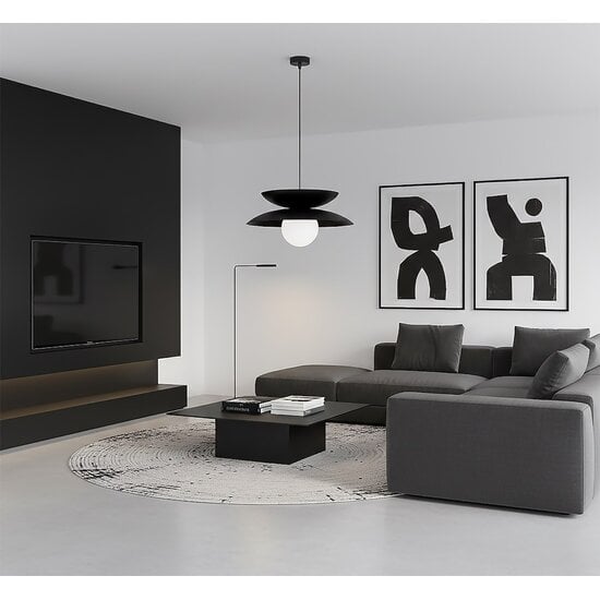 Emibig Emibig NAGOYA 1 BLACK - Suspension Scandinave Élégante