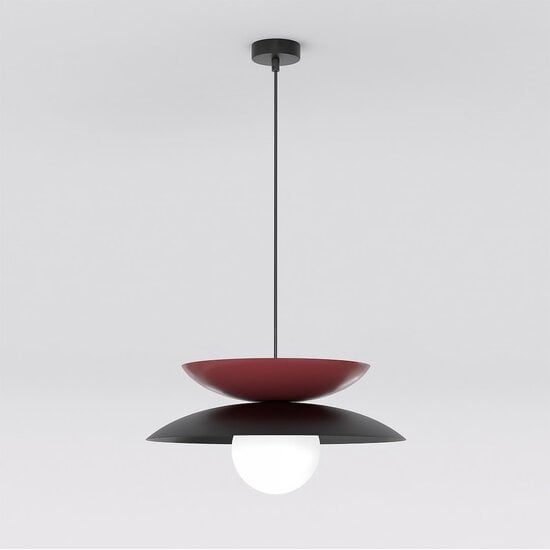 Emibig Emibig NAGOYA 1 BLACK/BU - Lampe suspendue scandinave élégante pour tous les espaces