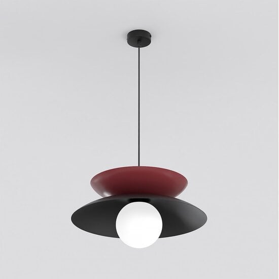 Emibig Emibig NAGOYA 1 BLACK/BU - Lampe suspendue scandinave élégante pour tous les espaces