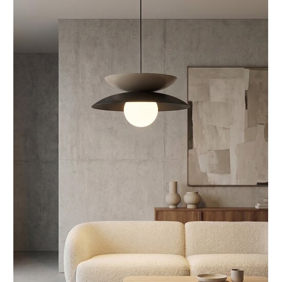Emibig Emibig NAGOYA 1 BLACK/MO - Skandinavische Pendelleuchte für jeden Raum