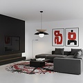 Emibig Emibig NAGOYA 1 BLACK/MO - Skandinavische Pendelleuchte für jeden Raum
