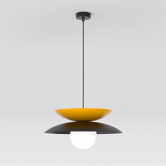 Emibig Emibig NAGOYA 1 BLACK/OR - Scandinavian pendant lamp for any space