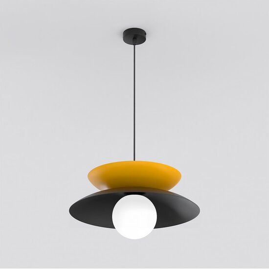 Emibig Emibig NAGOYA 1 BLACK/OR - Scandinavische hanglamp voor elke ruimte