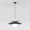 Emibig Emibig NAGOYA 1 BLACK/WH - Lámpara colgante escandinava elegante para cualquier espacio