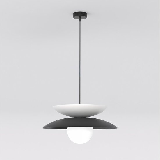 Emibig Emibig NAGOYA 1 BLACK/WH - Lámpara colgante escandinava elegante para cualquier espacio