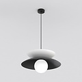 Emibig Emibig NAGOYA 1 BLACK/WH - Stylish Scandinavian pendant lamp for any space