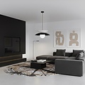 Emibig Emibig NAGOYA 1 BLACK/WH - Lámpara colgante escandinava elegante para cualquier espacio