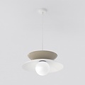 Emibig Emibig NAGOYA 1 WHITE/MO - Scandinavische hanglamp voor elke ruimte