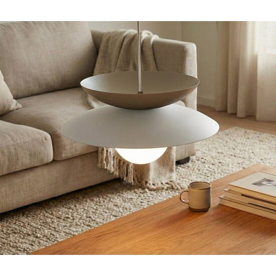 Emibig Emibig NAGOYA 1 WHITE/MO - Scandinavian pendant lamp for any space