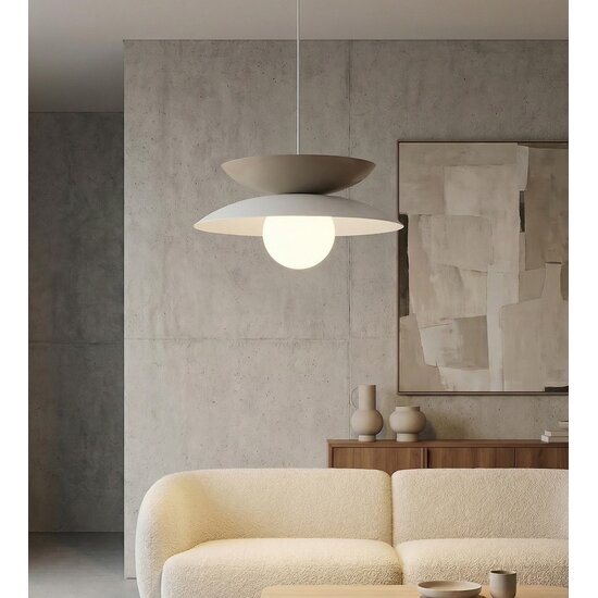 Emibig Emibig NAGOYA 1 WHITE/MO - Scandinavische hanglamp voor elke ruimte