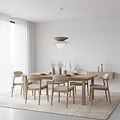 Emibig Emibig NAGOYA 1 WHITE/MO - Skandinavische Pendelleuchte für jeden Raum