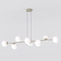 Emibig Emibig MAGNUS 8 MOKKA OPAL - Lampe suspendue moderne pour un éclairage élégant