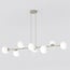 Emibig Emibig MAGNUS 8 MOKKA OPAL - Moderne hanglamp voor sfeervolle verlichting