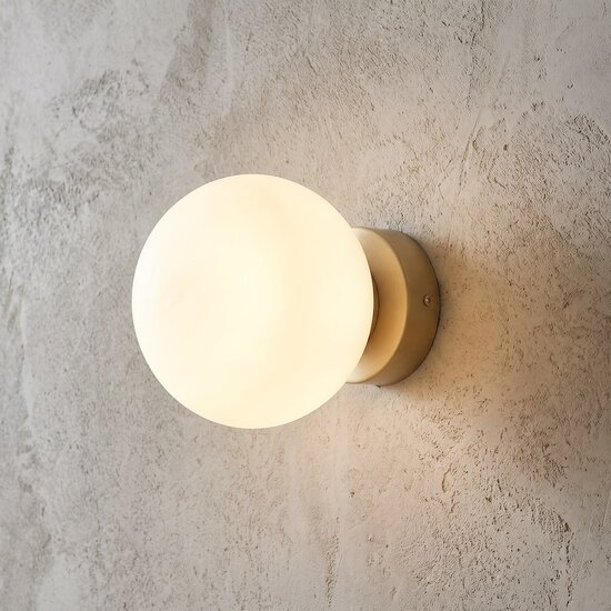 Emibig Emibig MAGNUS K1 MOKKA OPAL - Moderne Wandlampe für stilvolle Beleuchtung