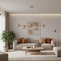 Emibig Emibig MAGNUS 6 MOKKA AMBER - Modern pendant lamp for a cozy atmosphere